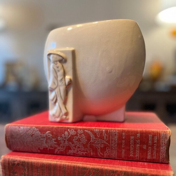 Vintage Asian Pillow Vase - Picture 9 of 11